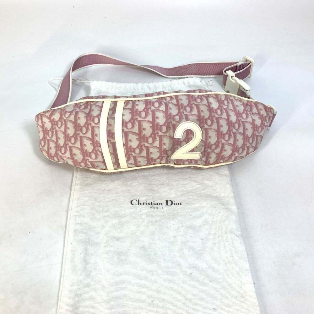 CHRISTIAN DIOR Pink Trotter Shoulder Bag - Picture 14 of 15